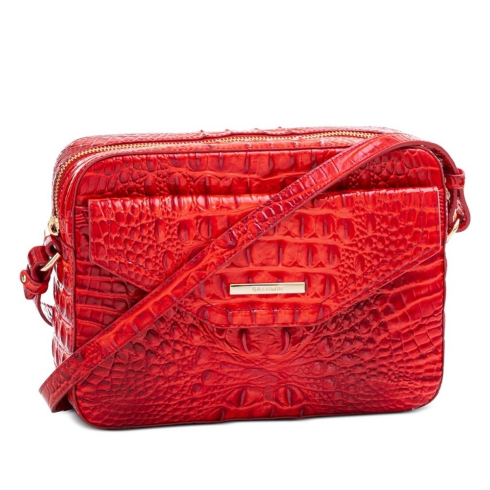 ❤️BRAHMIN Shea Heat Melbourne Leather Crossbody bag NWT